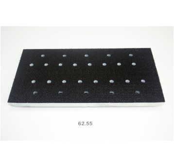 RUPES płyta gumowa z otworami na rzep 115x225mm