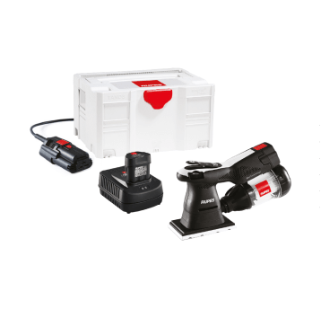 RUPES Szlifierka akumul. IBRID 80x130mm ZESTAW