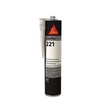 Sikaflex 221 Klej uszczelniacz PU szary, 300ml