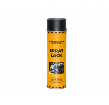 Spray - Czarny półmatt akrylowy 500ml