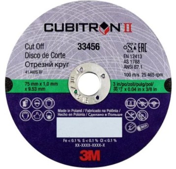 Tarcza do cięcia 100mm x 1mm x 9,53mm