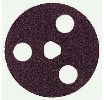 Tarcza fibrowa DAV 115x22 F827 P80 AVOS