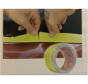 Taśma / klisza pod uszczelki szyb 10mx10mm