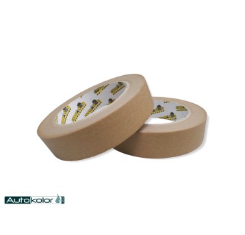 Taśma maskująca brązowa 18mm 50m/90°C