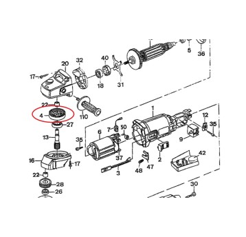 Tryb do polerki duży Dynabrade 51615