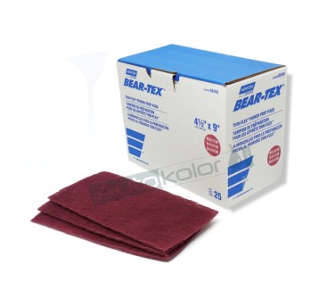 Włóknina elastyczna Norton w arkuszach czerwona bardzo drobna 150x230 (25szt)