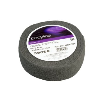 Włóknina w rolce BodyLine 100mm x 10m, szara