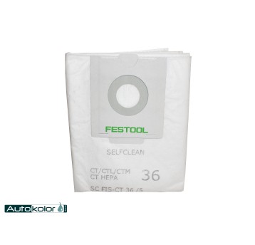 Worek filtrujący SELFCLEAN FESTOOL CT36 (5szt.)