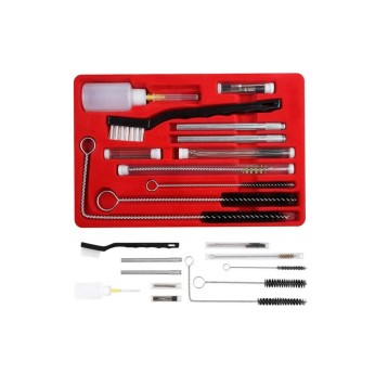 Zestaw czyszczący do pistoletów lakiern. 22elem.