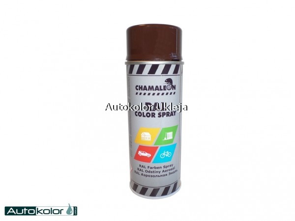 Spray -  RAL 8017 /  brzowy poysk 400ml_